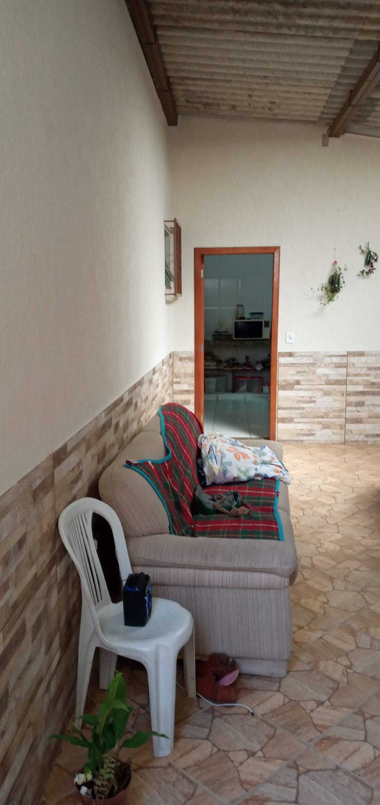 Área de convivência da Casa de Apoio
